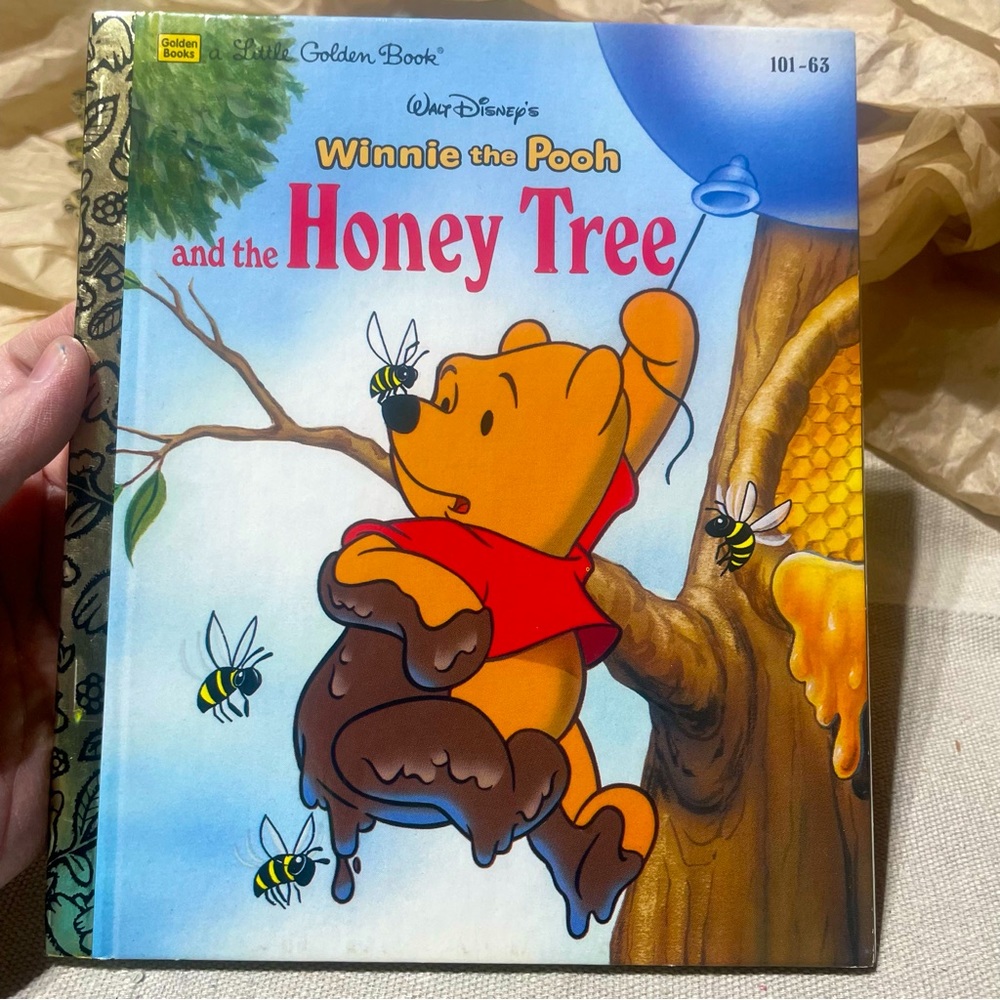 BRAND NEW VINTAGE A Little Golden Book Winnie the Pooh and the Honey Tree